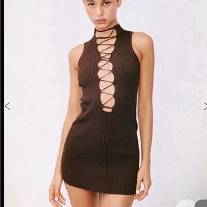 With Jean Amethyst Mini Dress